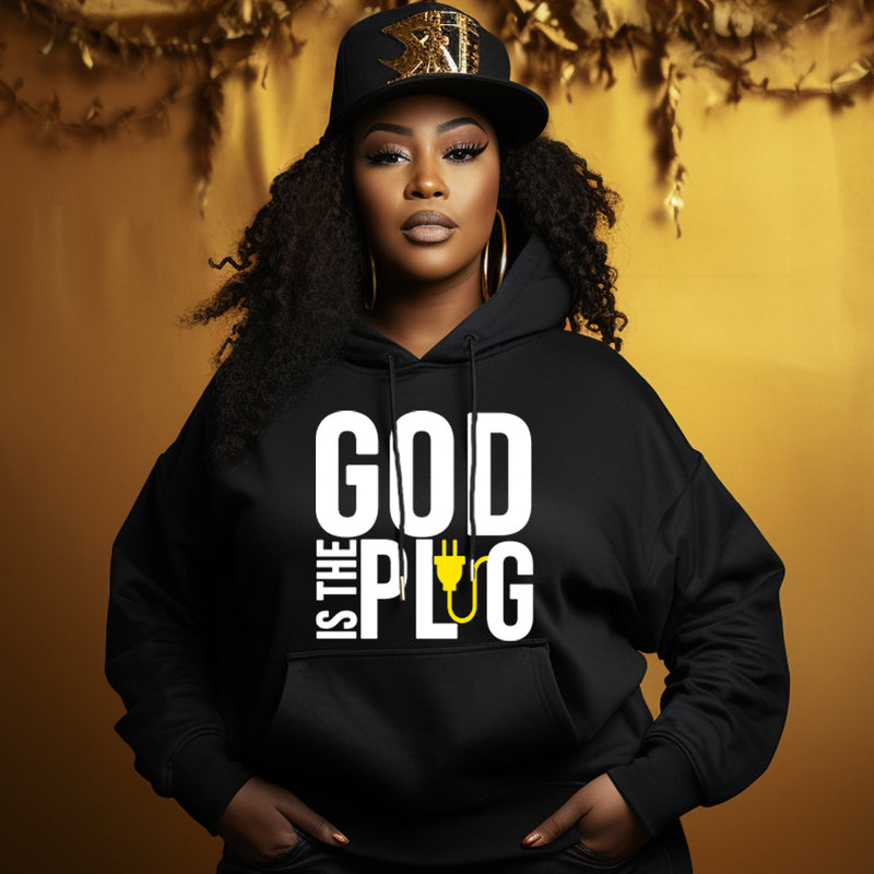 God is the Plug Hoodie