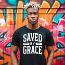 Saved by Grace Unisex t-shirt