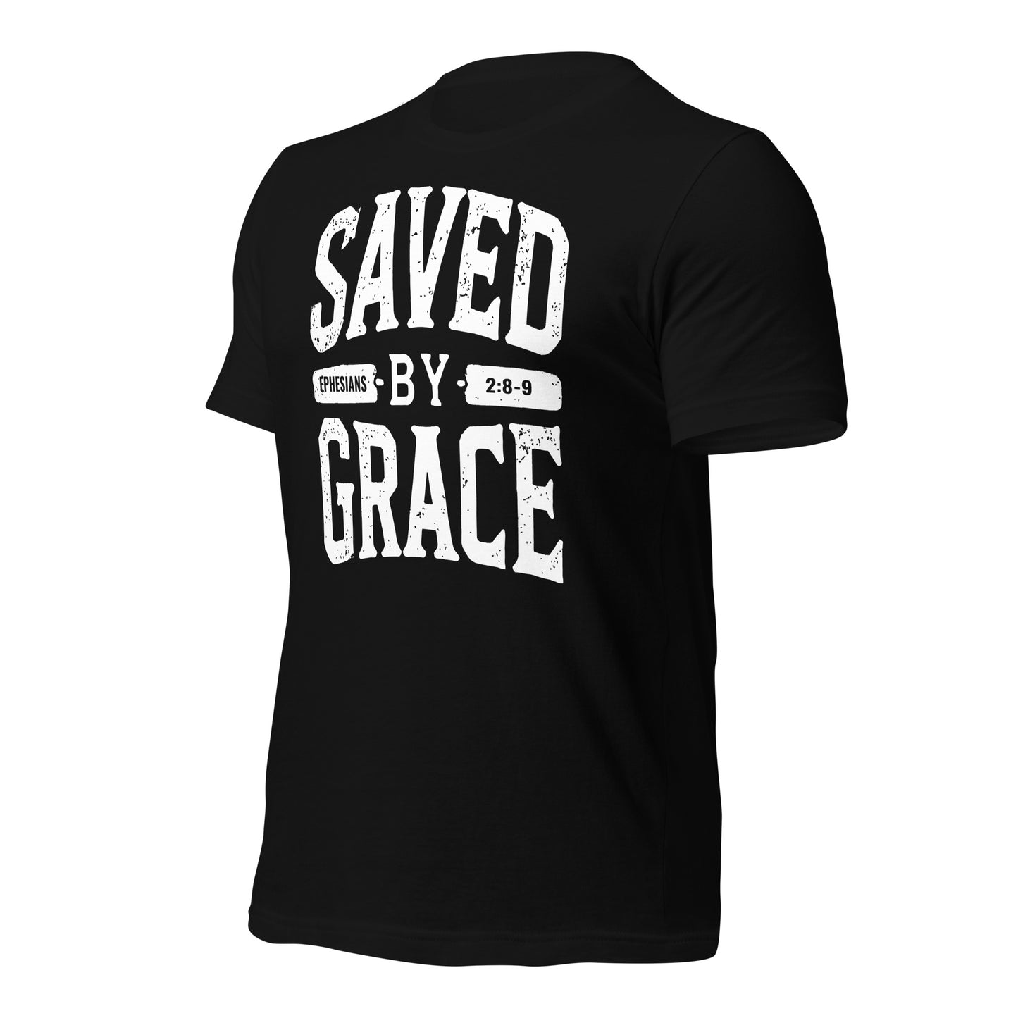 Saved by Grace Unisex t-shirt